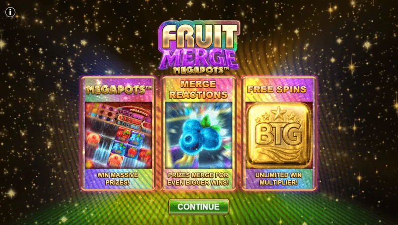 Fruit Merge Megapots - gioco bonus con Megapot Coin